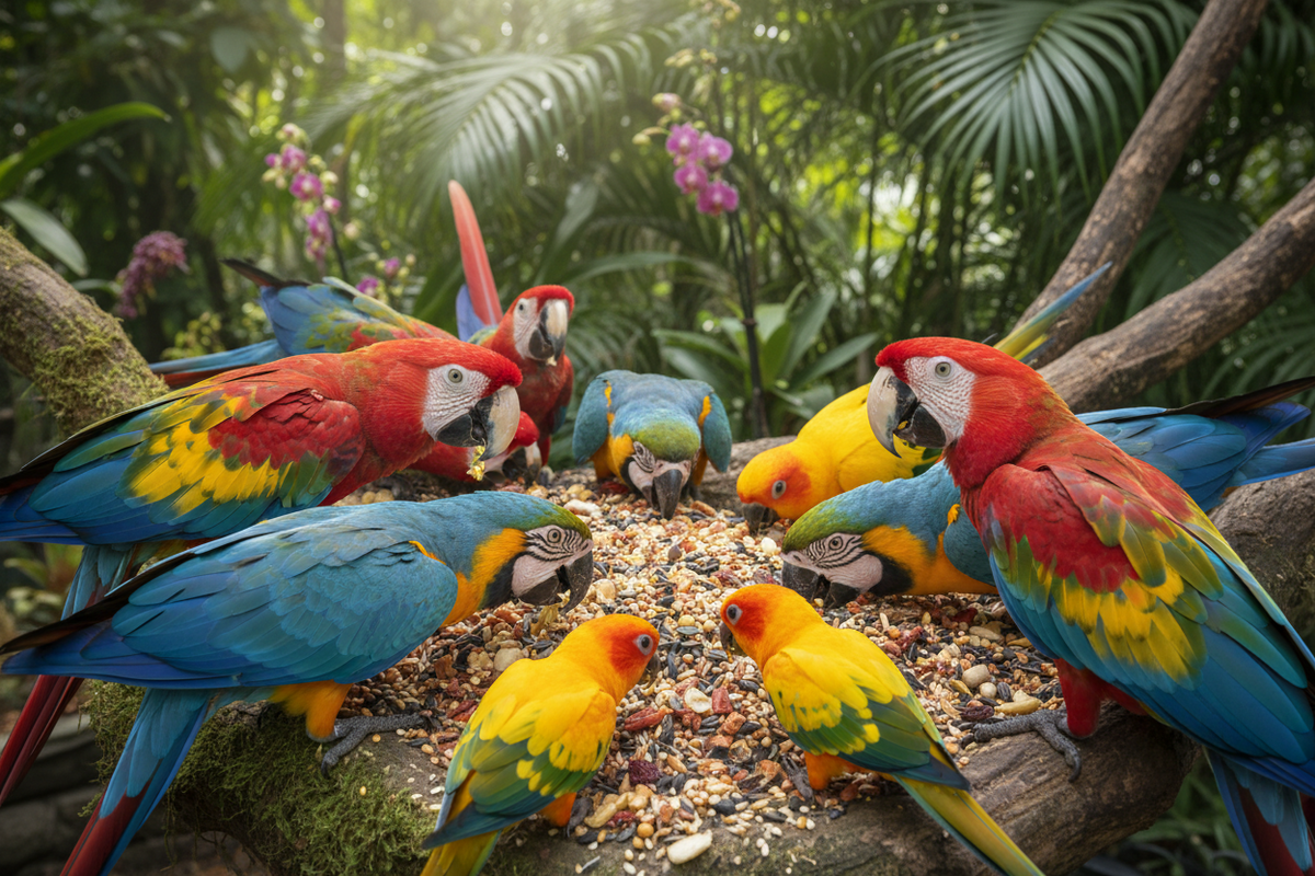 Colorful Birds