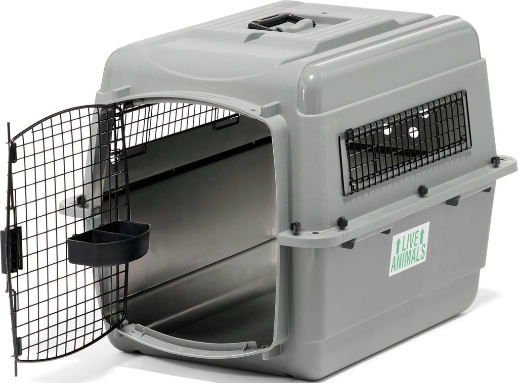 Petmate Sky Kennel for Air Travel, 28in Dog Crate for Pets 15 to 30lbs