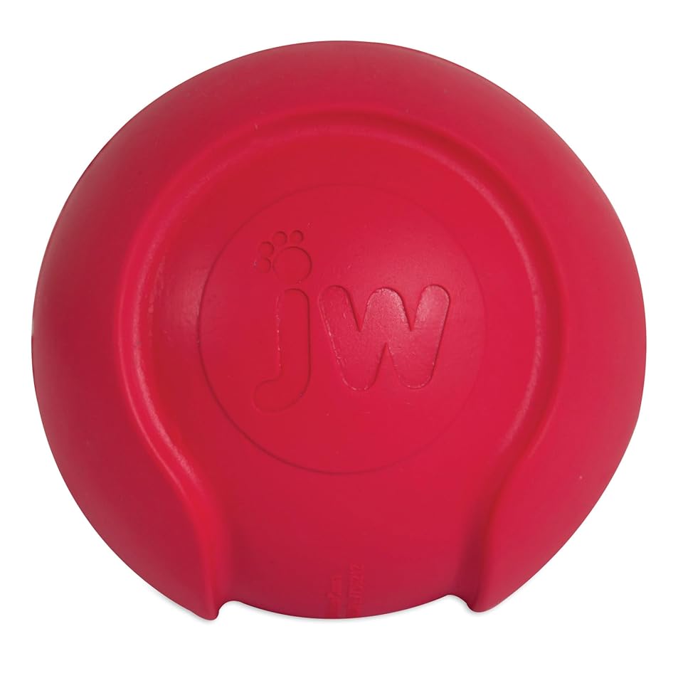 JW Pet Company iSqueak Bouncin' Baseball Dog Toy, Large (Colors Vary), multi (40037) Visit the JW Store