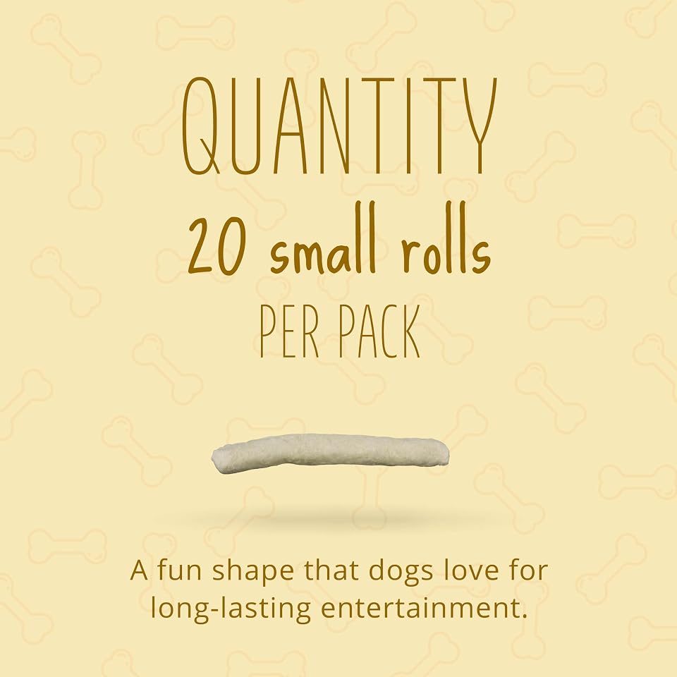 Better Belly Originals Small Roll Highly Digestible Dog Treats, 20 Count | With Real Chicken Liver Flavor, Long-Lasting Digestible Chew, No Grain Added, No Artificial Colors Or Flavors, For Adult Dogs