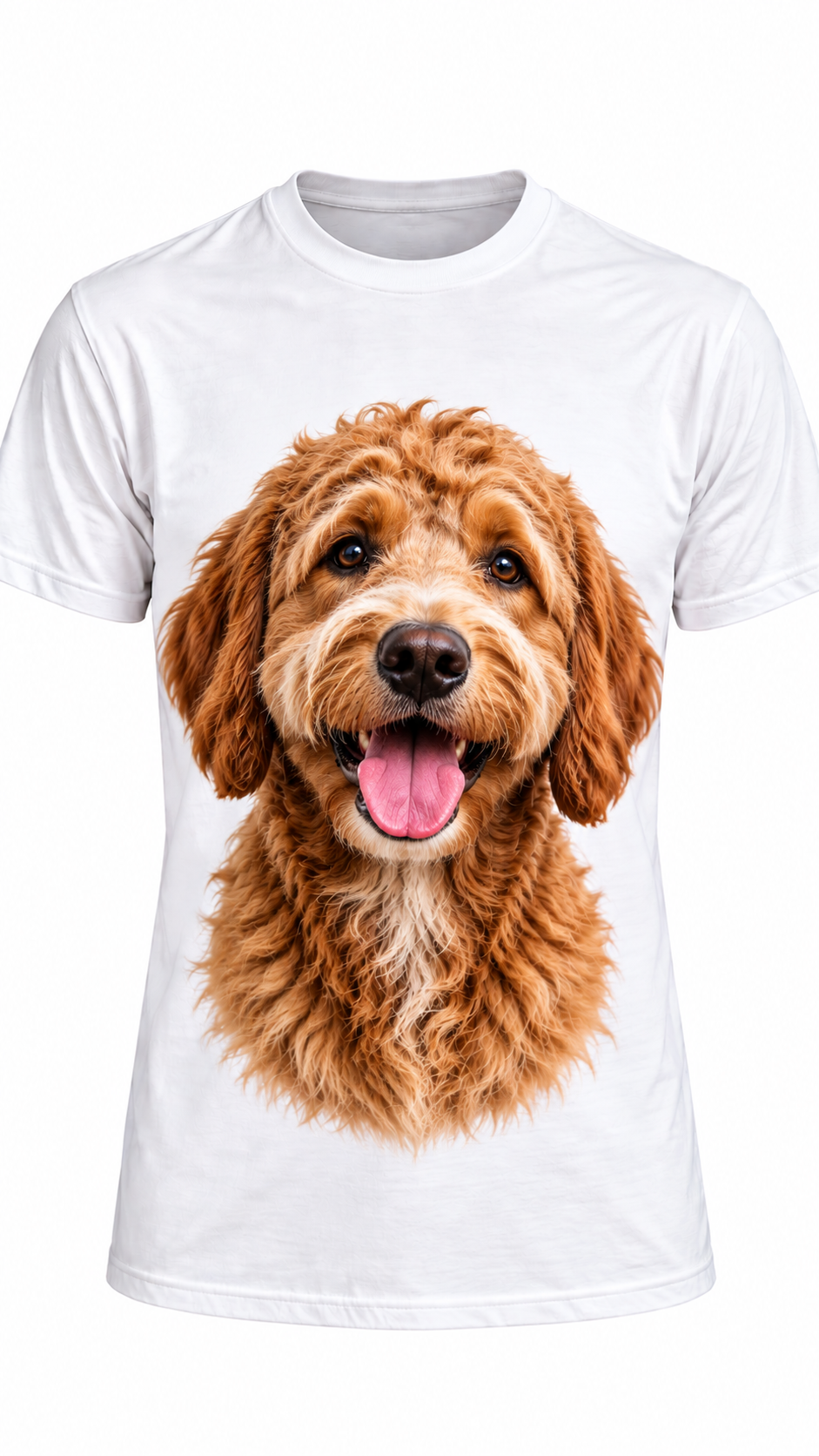 Cotton T-shirt with my Dog's Face
