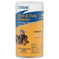 Zodiac Flea & Tick Powder for Dogs, Puppies, Cats & Kittens beige Small | Flea powder for dogs and cats 12 weeks or older; apply weekly for continued flea killer and tick control