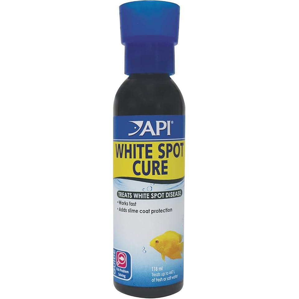 API LIQUID SUPER ICK CURE Fish remedy, Freshwater and Saltwater Fish Medication 16 fl oz(Pack of 1), White